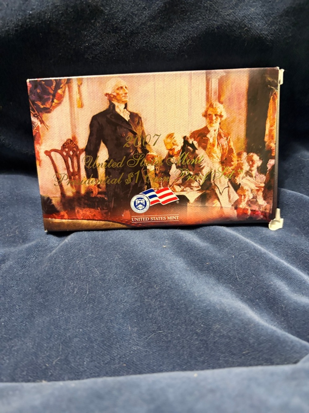 United States Mint 2007 Presidential $1 Coin Set - Patriotic Artwork